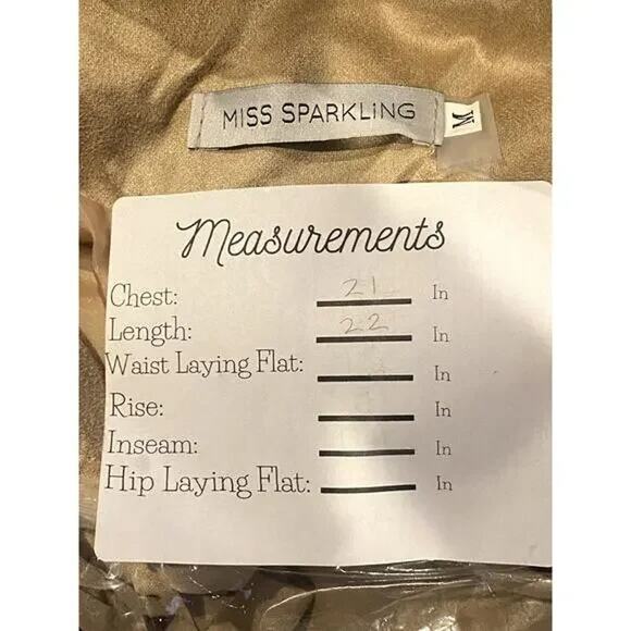 NWT Cropped Soft Faux Western Fringe Suede Open Style Lined Jacket Coat M Cream - Picture 8 of 15